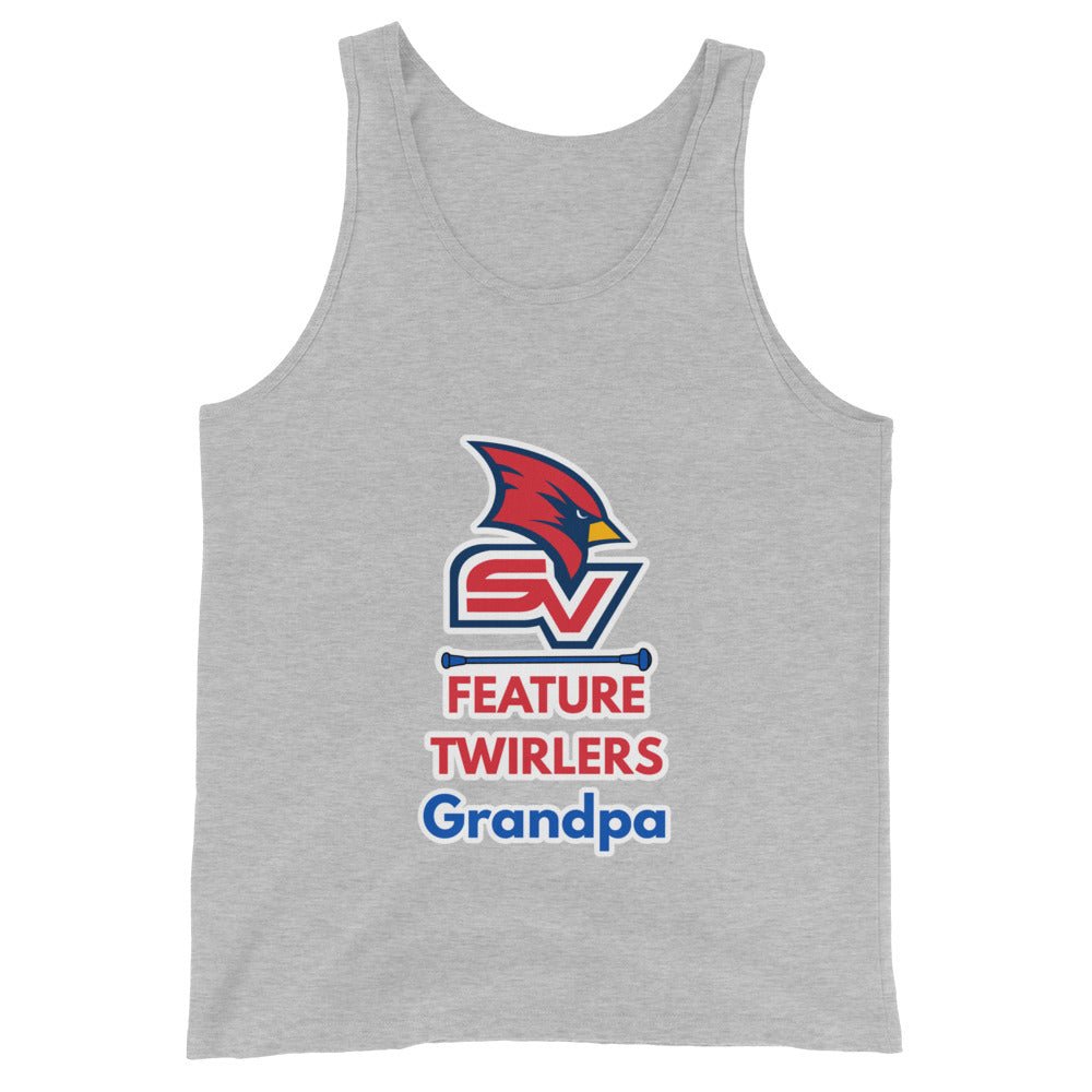 Performance | Tank Top | SVSU Feature twirlers | Grandpa Logo