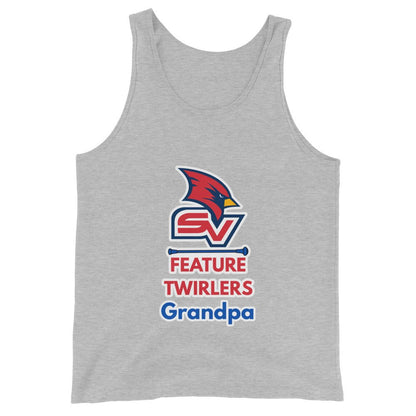 Performance | Tank Top | SVSU Feature twirlers | Grandpa Logo
