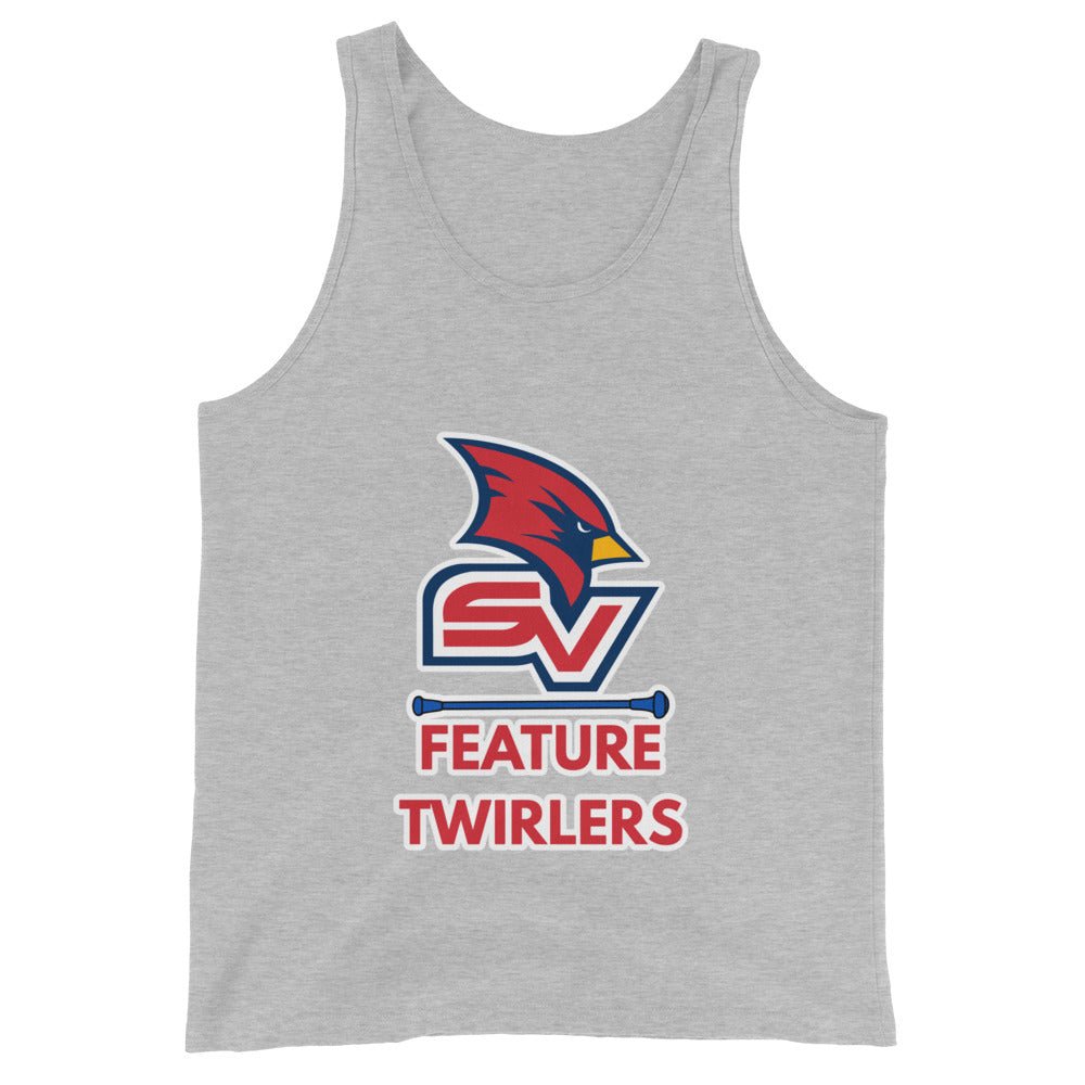 Performance | Tank Top | SVSU Feature twirlers | Icon Logo