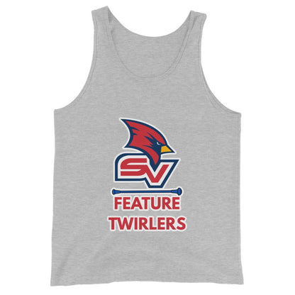 Performance | Tank Top | SVSU Feature twirlers | Icon Logo