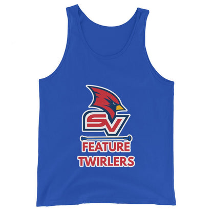 Performance | Tank Top | SVSU Feature twirlers | Icon Logo