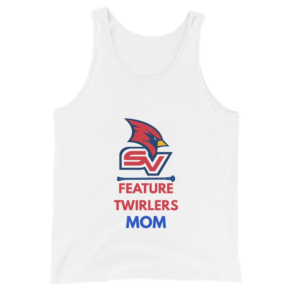 Performance | Tank Top | SVSU Feature twirlers | Mom Logo