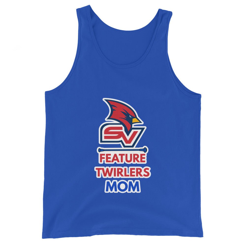 Performance | Tank Top | SVSU Feature twirlers | Mom Logo
