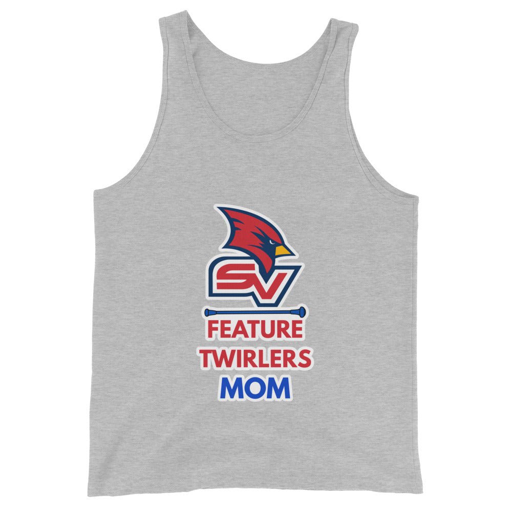 Performance | Tank Top | SVSU Feature twirlers | Mom Logo
