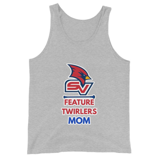 Performance | Tank Top | SVSU Feature twirlers | Mom Logo