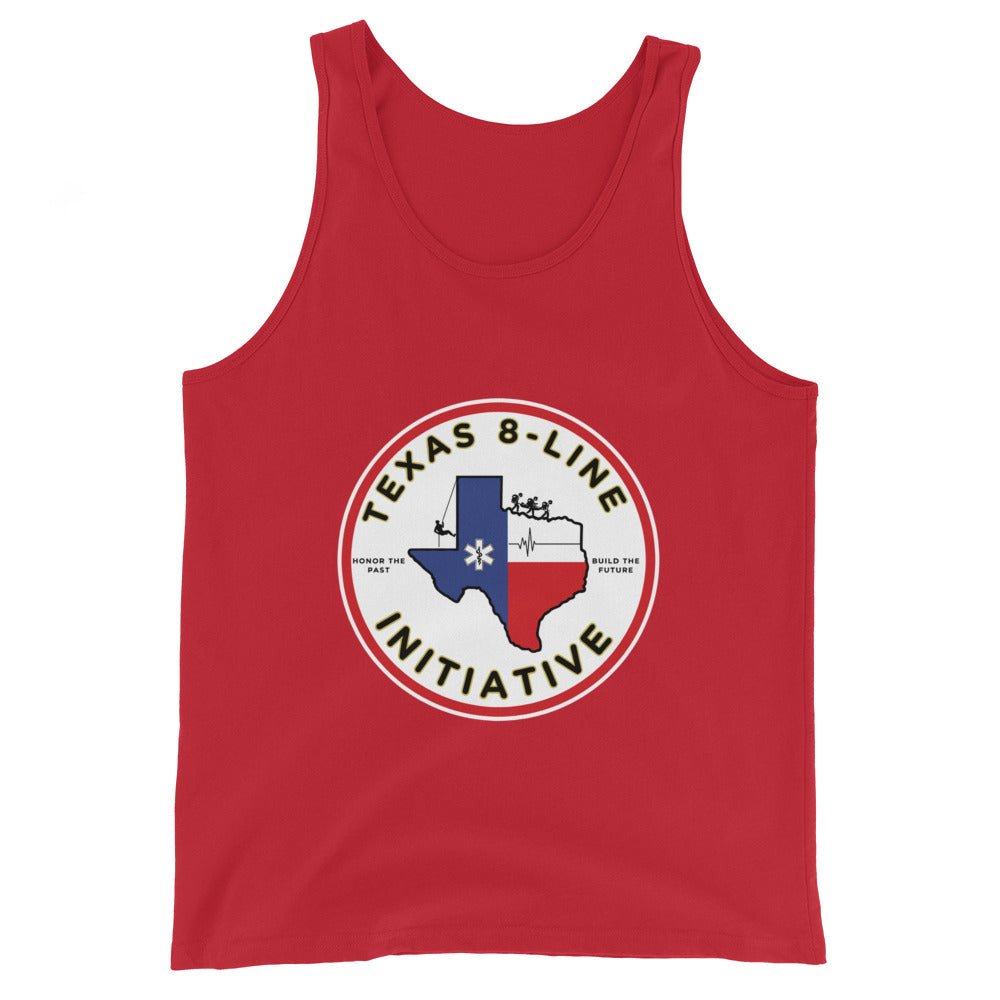 Performance | Tank Top | Texas 8 - Line Initiative | Badge Logo