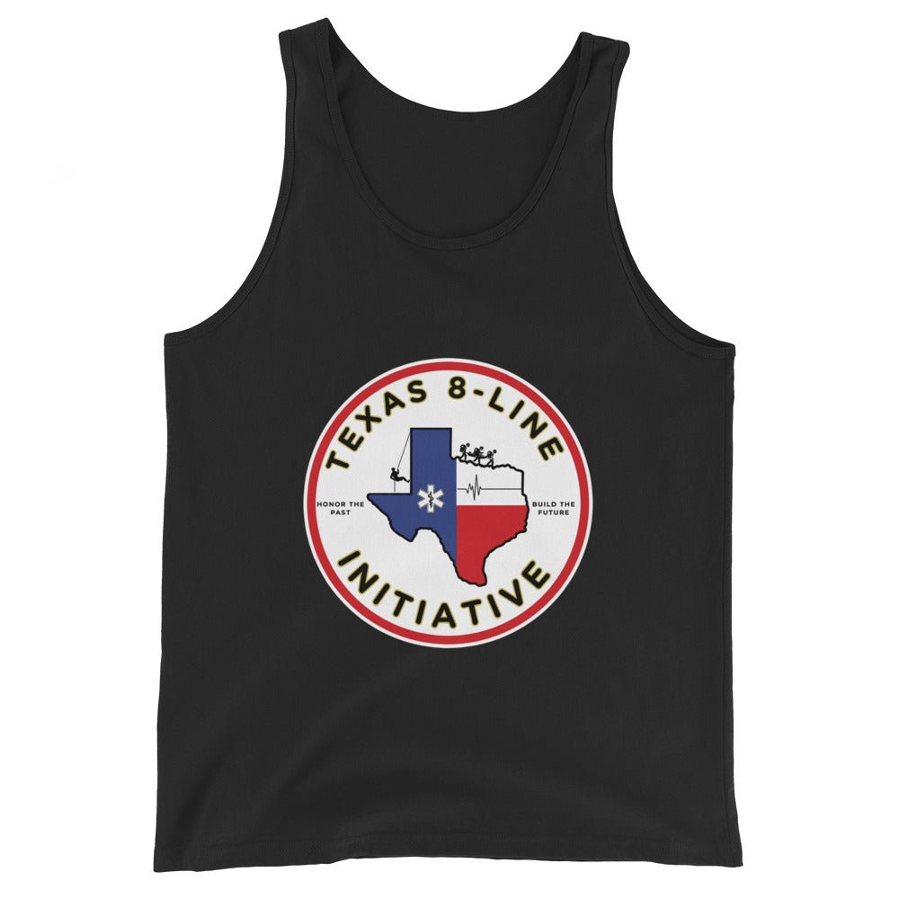 Performance | Tank Top | Texas 8 - Line Initiative | Badge Logo