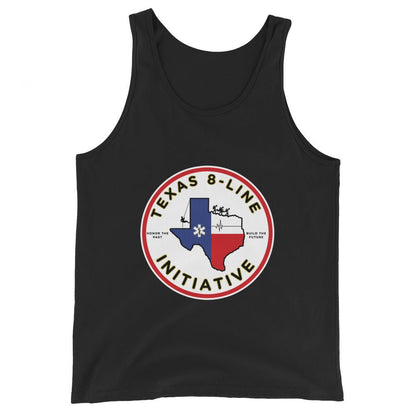 Performance | Tank Top | Texas 8 - Line Initiative | Badge Logo