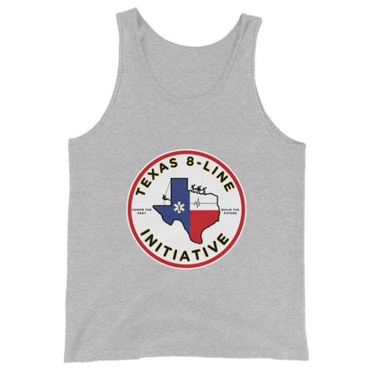 Performance | Tank Top | Texas 8 - Line Initiative | Badge Logo