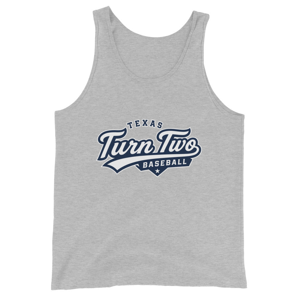 Performance | Tank Top | Texas Turn Two Baseball | Athletics Logo