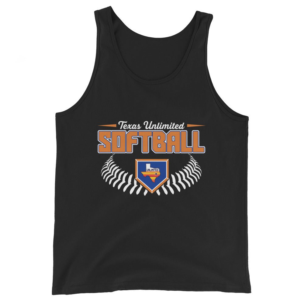 Performance | Tank Top | Texas Unlimited | Softball Logo
