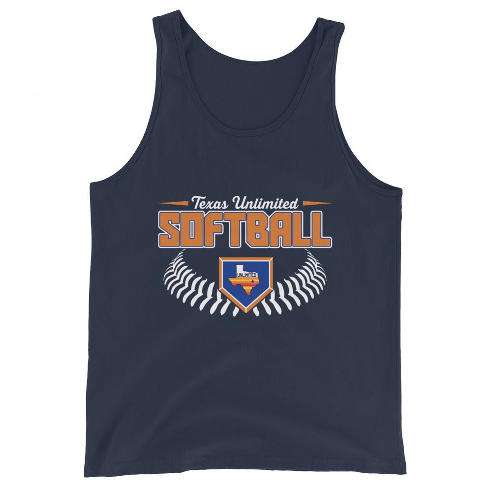 Performance | Tank Top | Texas Unlimited | Softball Logo