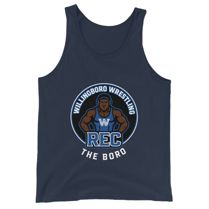Performance | Tank Top | The Boro Brand | Wrestler Logo