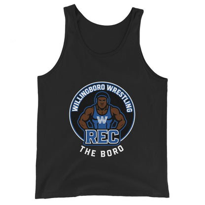 Performance | Tank Top | The Boro Brand | Wrestler Logo