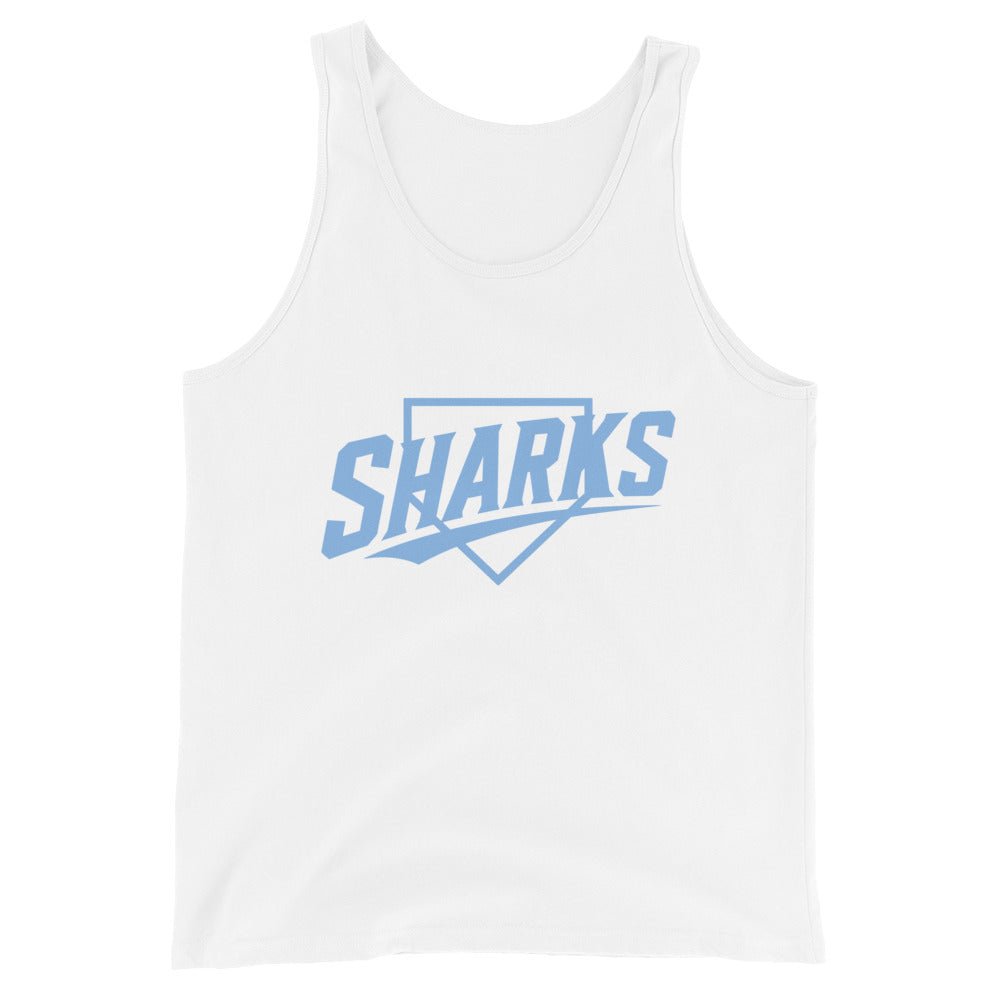 Performance | Tank Top | The Sharks Baseball Team | Crest Logo