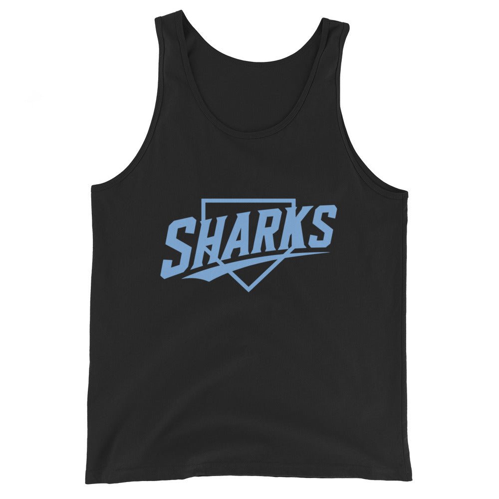 Performance | Tank Top | The Sharks Baseball Team | Crest Logo