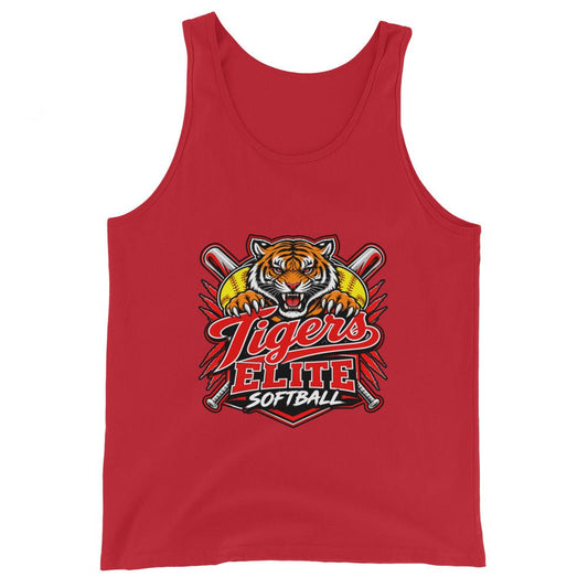 Performance | Tank Top | Tigers Elite Softball | Emblem Logo