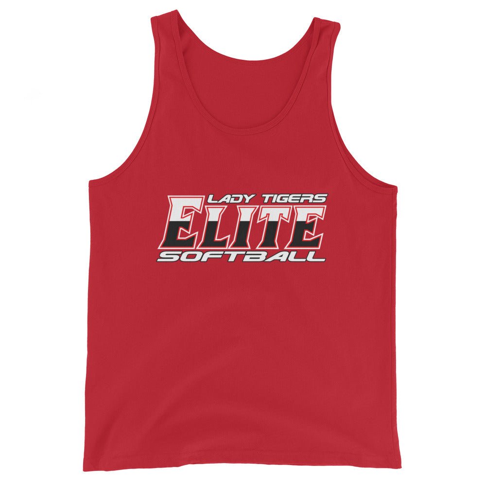 Performance | Tank Top | Tigers Elite Softball | Modern Script Logo