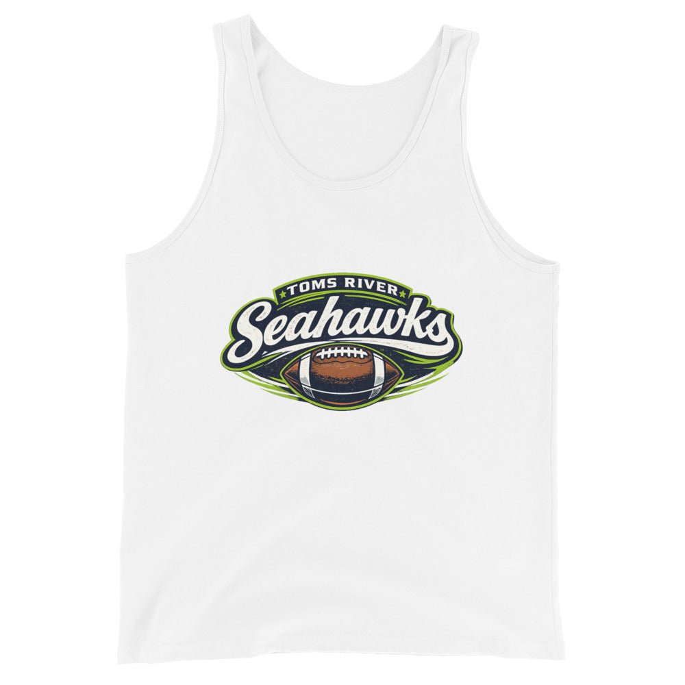 Performance | Tank Top | Toms River Seahawks | Football Emblem Logo