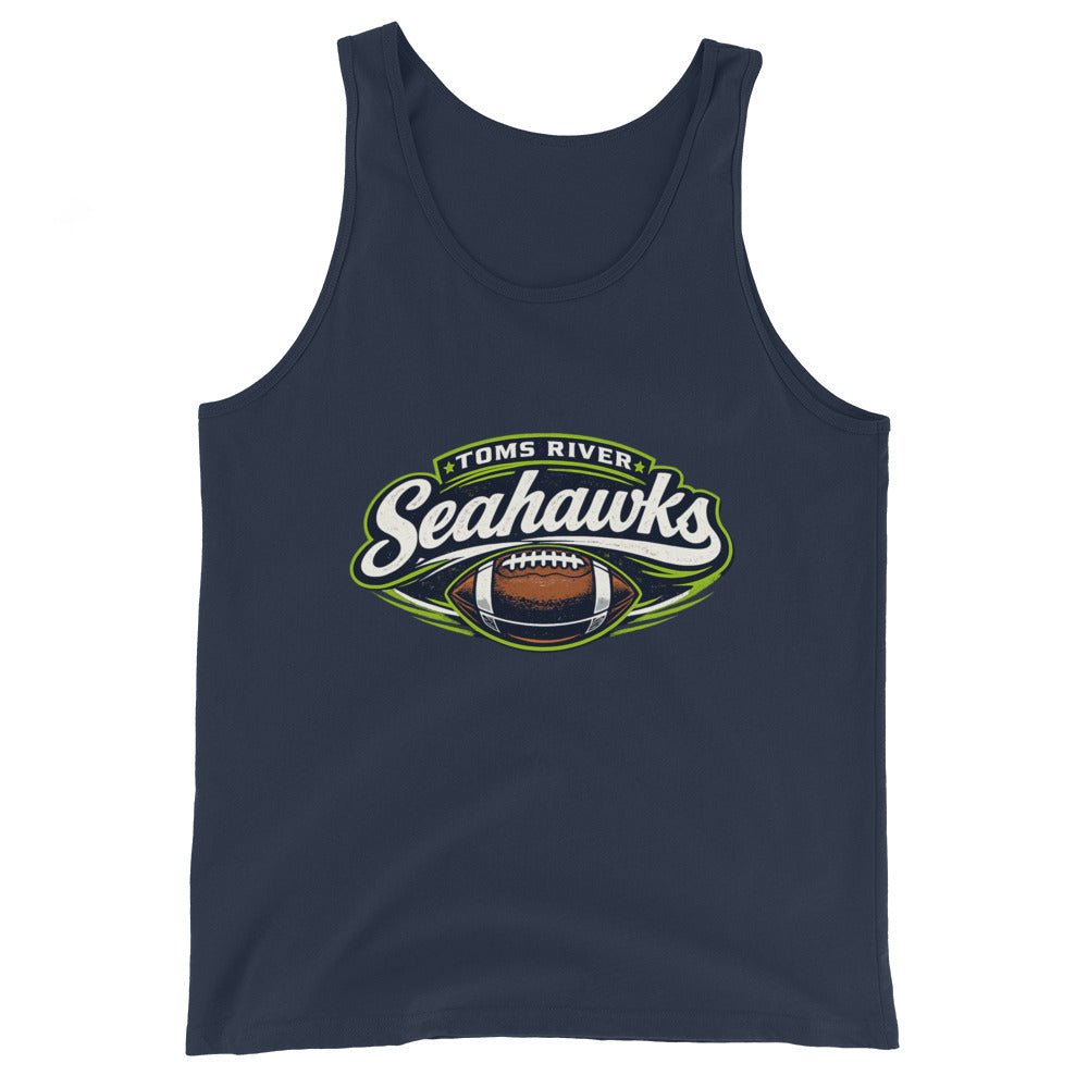 Performance | Tank Top | Toms River Seahawks | Football Emblem Logo