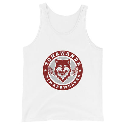 Performance | Tank Top | Tonawanda High School Track and Field | Mascot Badge Logo