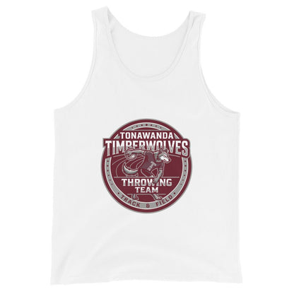Performance | Tank Top | Tonawanda High School Track and Field | Throwing Team Logo