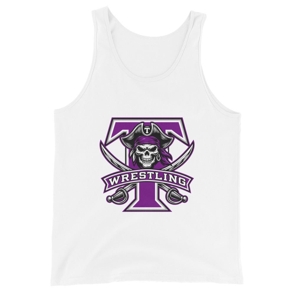 Performance | Tank Top | Tottenville wrestling club | Emblem Logo