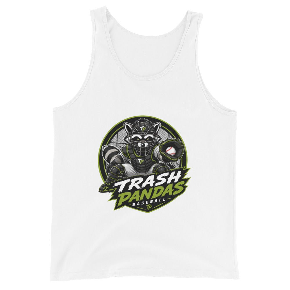 Performance | Tank Top | Trash Pandas Baseball Organization | Athletics Logo
