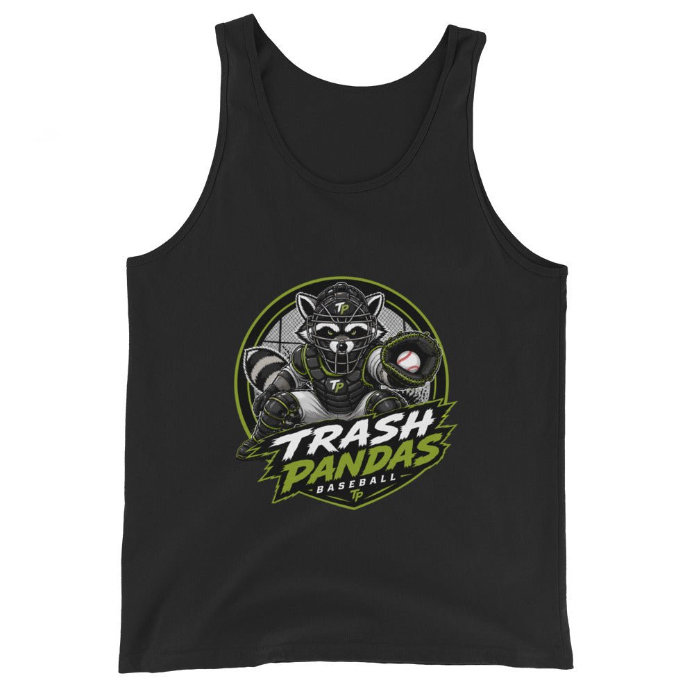 Performance | Tank Top | Trash Pandas Baseball Organization | Athletics Logo