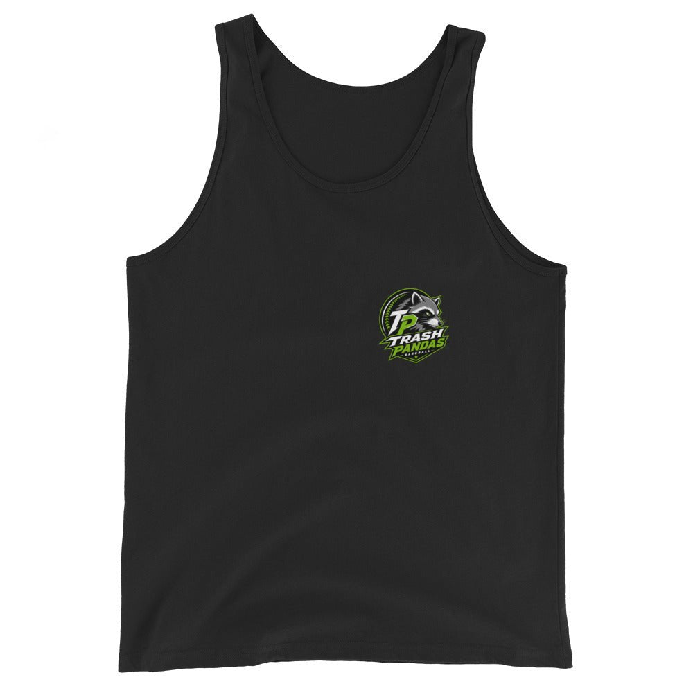 Performance | Tank Top | Trash Pandas Baseball Organization | Crest Logo