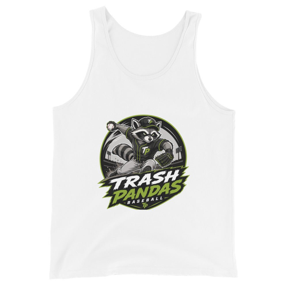 Performance | Tank Top | Trash Pandas Baseball Organization | Vanguard Logo