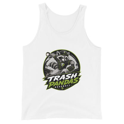 Performance | Tank Top | Trash Pandas Baseball Organization | Vanguard Logo