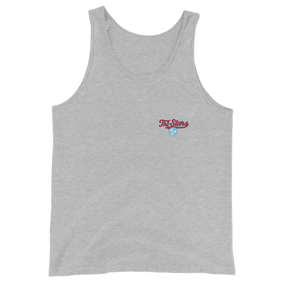 Performance | Tank Top | Tri - Stars | 3 Stars Light Logo