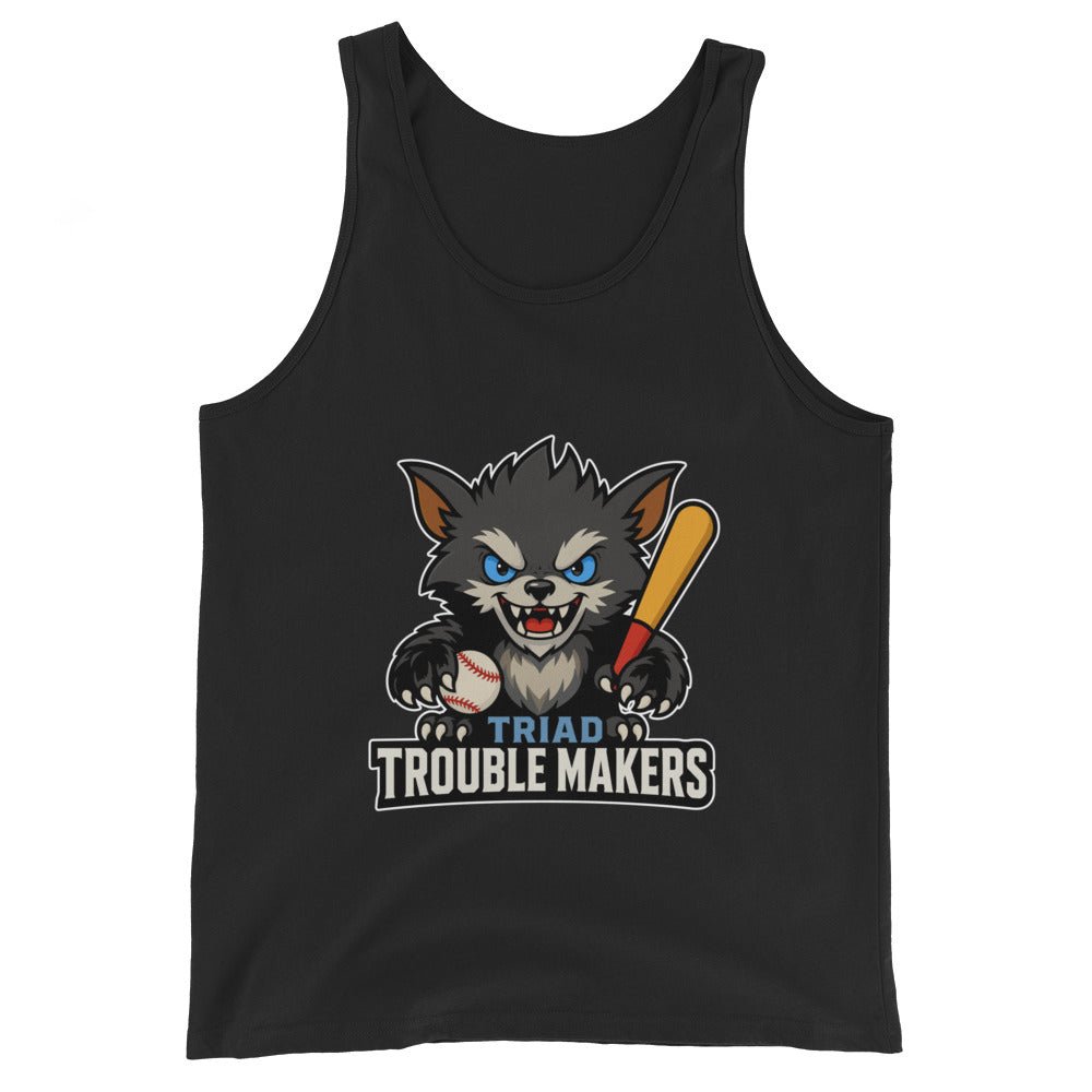 Performance | Tank Top | Triad Troublemakers | Mascot Logo