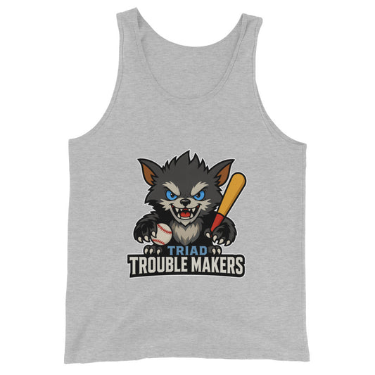 Performance | Tank Top | Triad Troublemakers | Mascot Logo