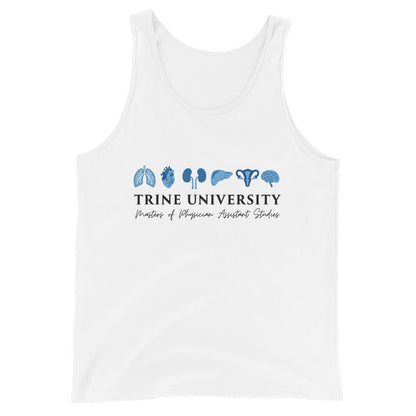 Performance | Tank Top | Trine PA program | Modern Script Logo