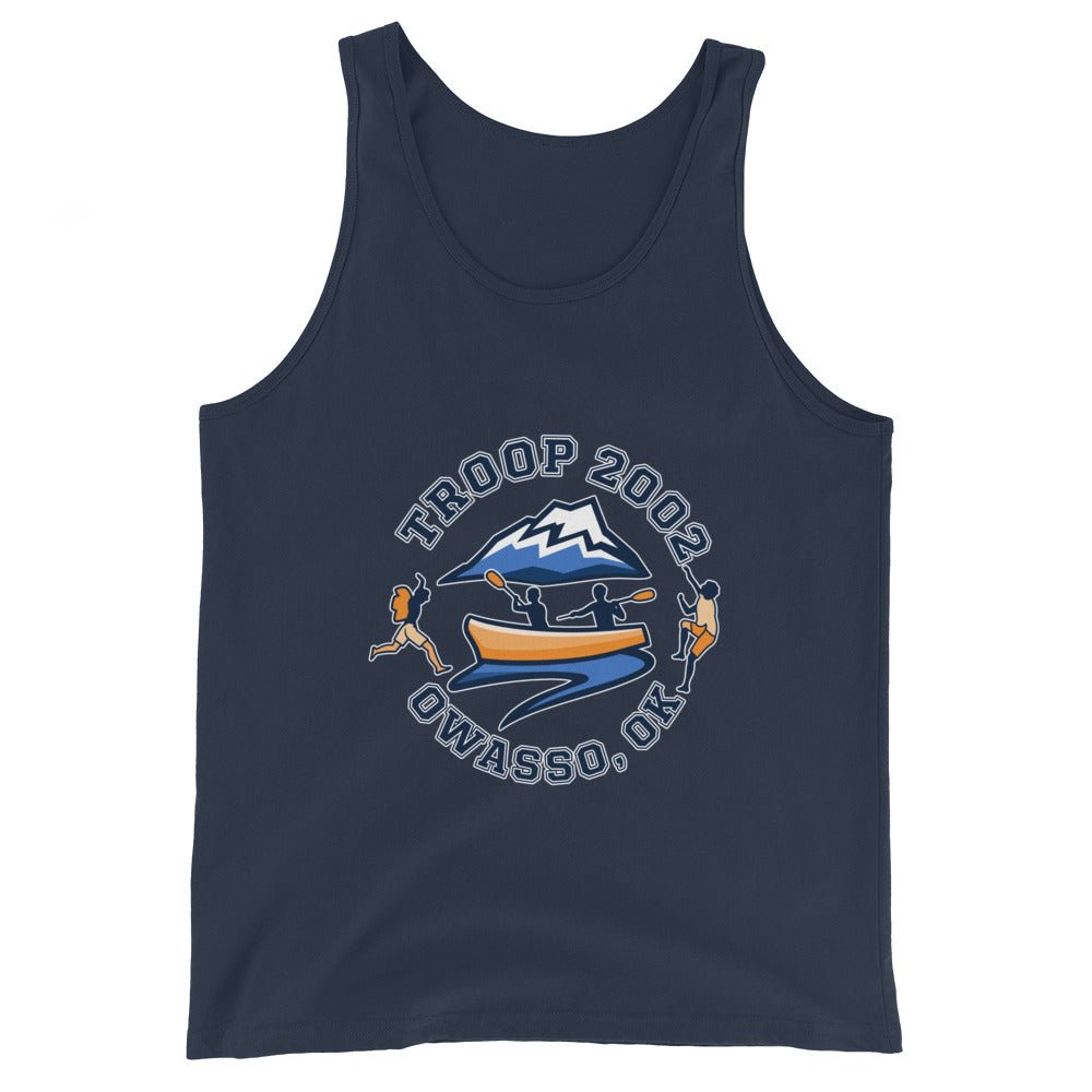 Performance | Tank Top | Troop 2002 | Trailblazer Crest Logo