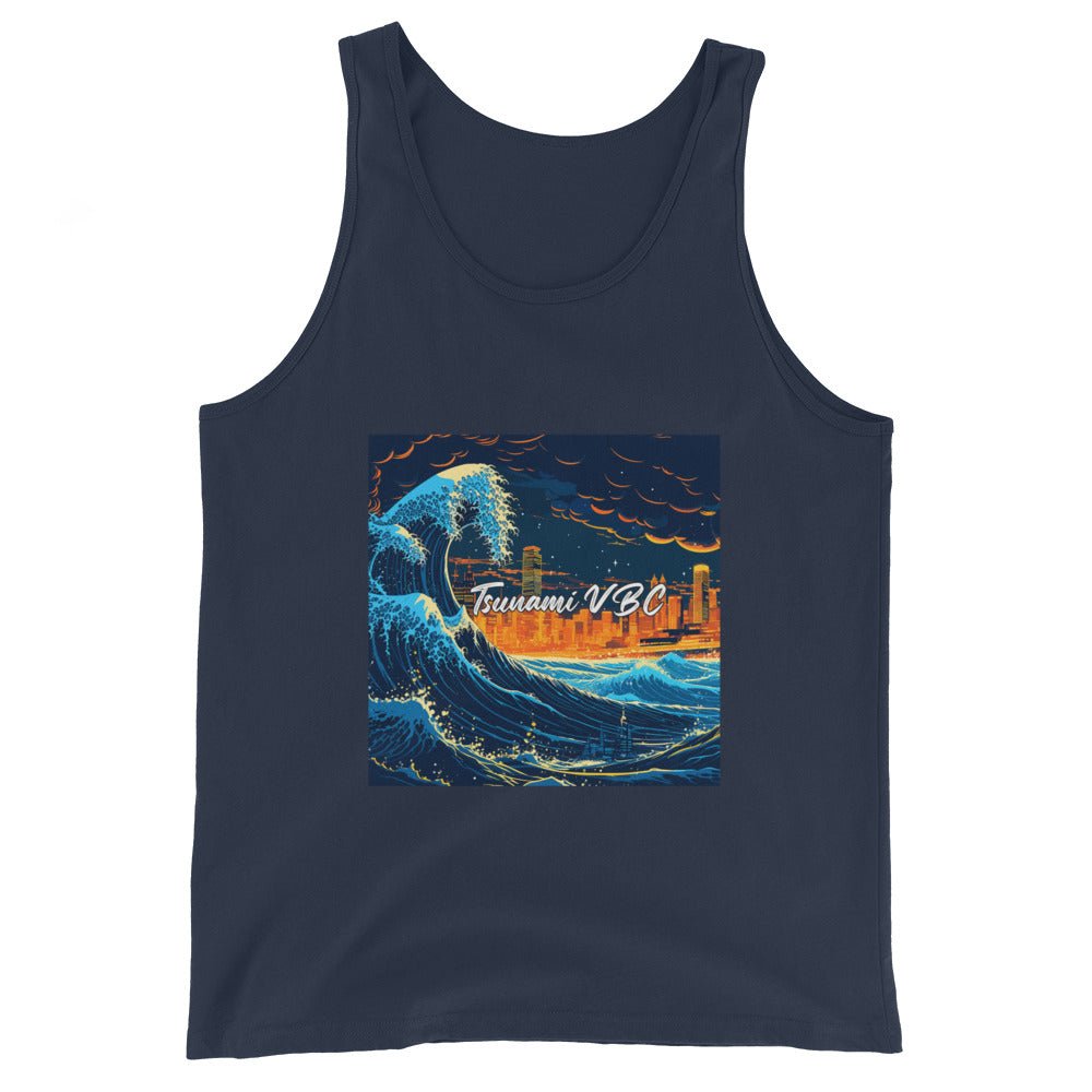 Performance | Tank Top | Tsunami Volleyball Club | Glow Tide Athletics Logo
