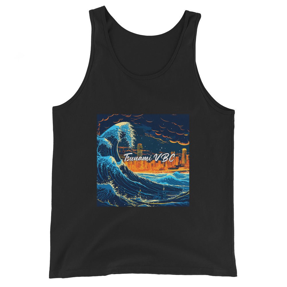 Performance | Tank Top | Tsunami Volleyball Club | Glow Tide Athletics Logo