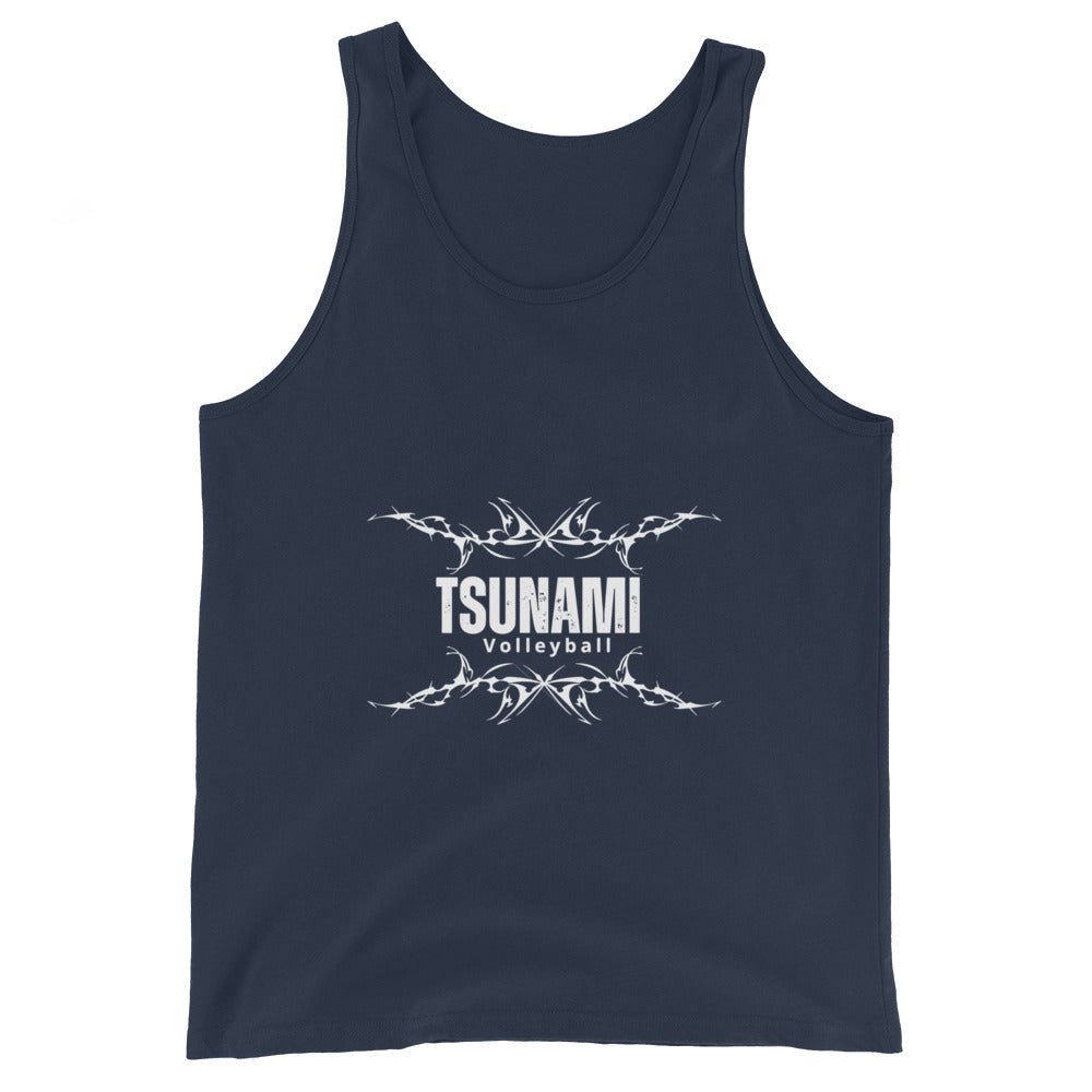 Performance | Tank Top | Tsunami Volleyball Club | Modern Script Logo