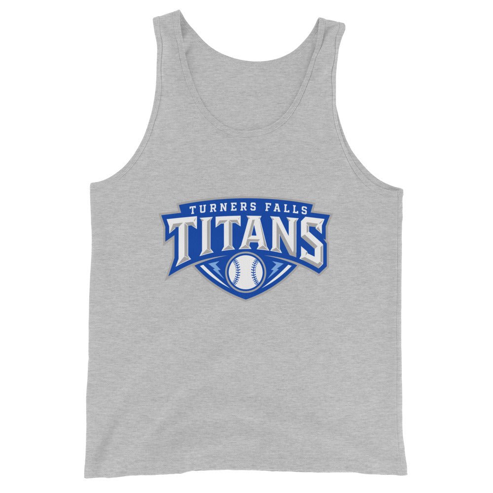 Performance | Tank Top | Turners Falls Titans | Titan Crest Logo