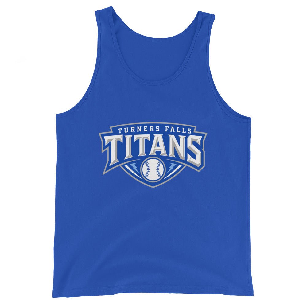 Performance | Tank Top | Turners Falls Titans | Titan Crest Logo