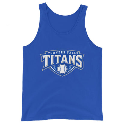 Performance | Tank Top | Turners Falls Titans | Titan Crest Logo
