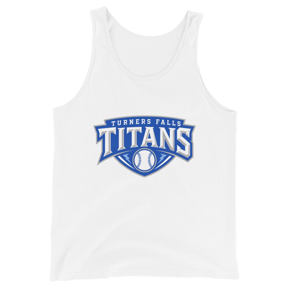 Performance | Tank Top | Turners Falls Titans | Titan Crest Logo