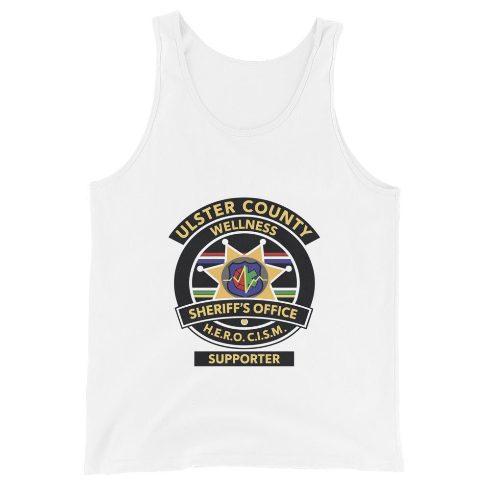 Performance | Tank Top | Ulster County Sheriff's Office Wellness Division | Badge Logo