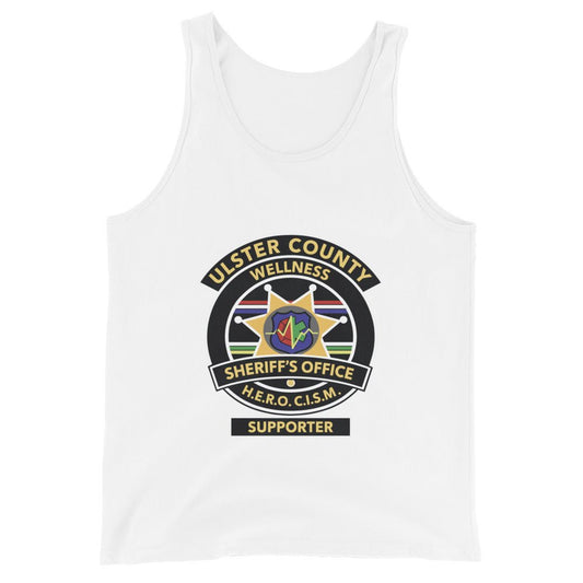 Performance | Tank Top | Ulster County Sheriff's Office Wellness Division | Badge Logo