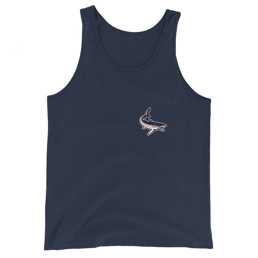 Performance | Tank Top | University South Carolina Beaufort Track & Field | Shark Logo