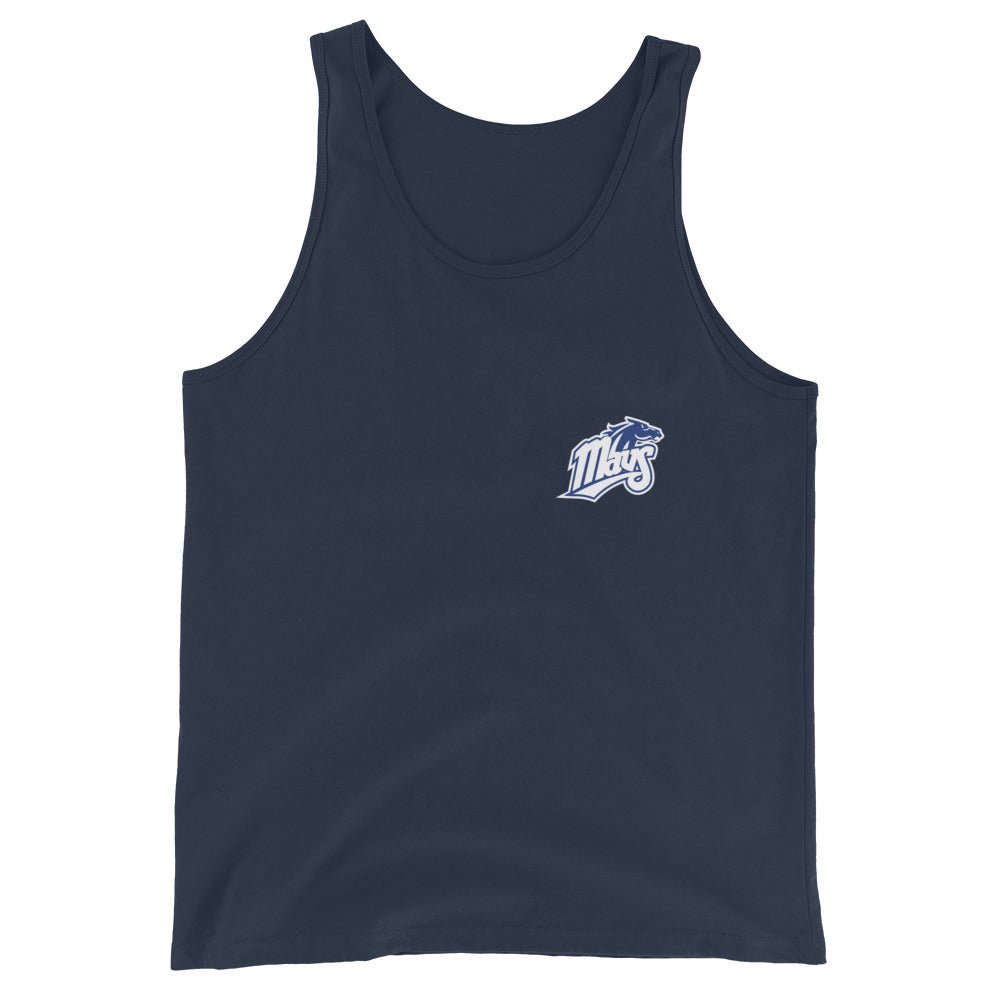 Performance | Tank Top | Upper Makefield Youth Baseball & Softball League | Blue Mavs Logo