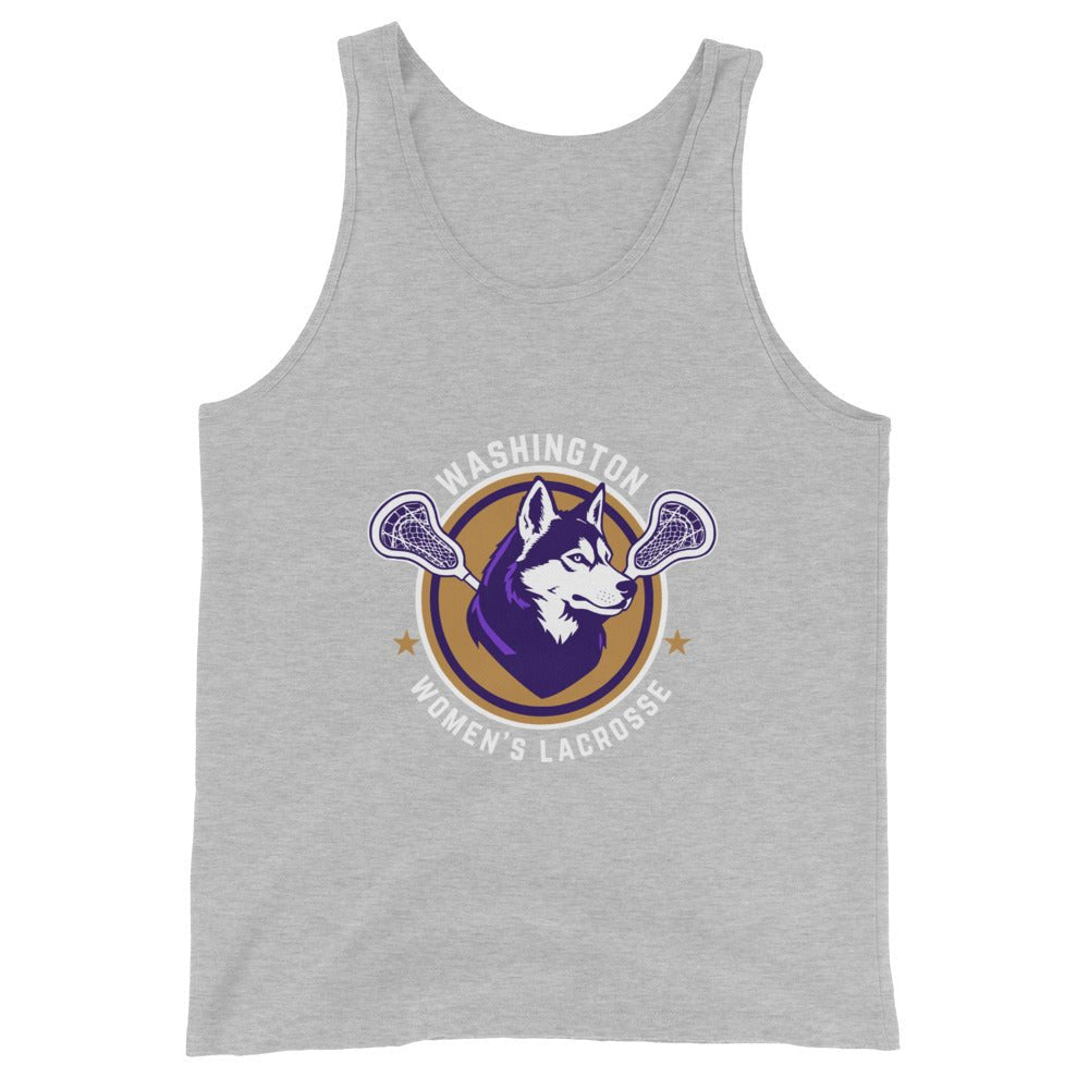 Performance | Tank Top | UW Women's Club Lacrosse | Badge Logo