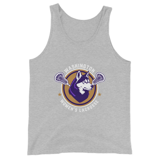 Performance | Tank Top | UW Women's Club Lacrosse | Badge Logo